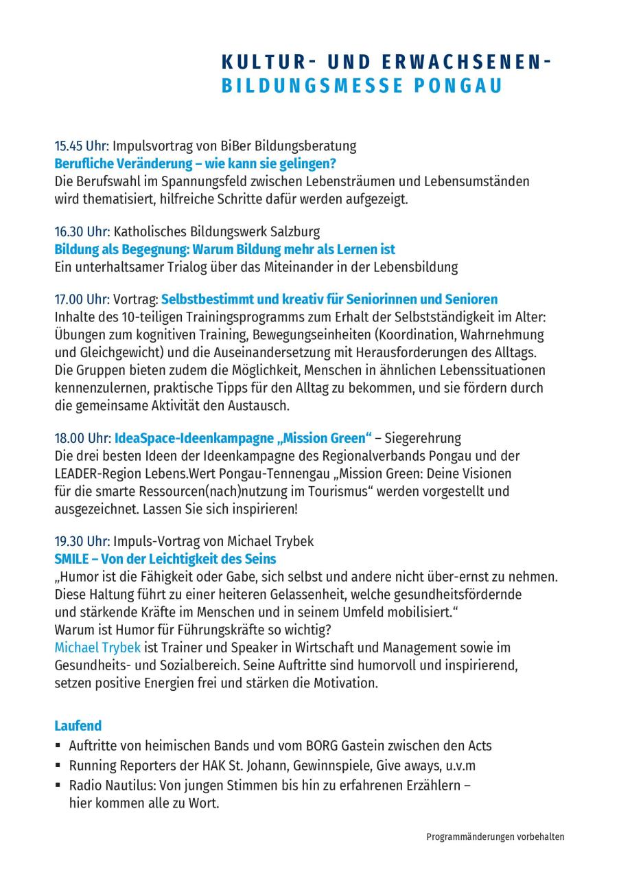 Kultur und Bildung