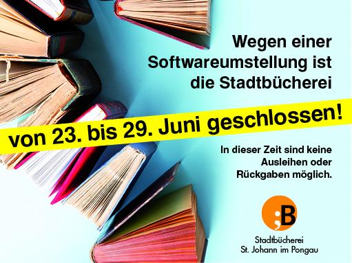 Bücherei geschlossen
