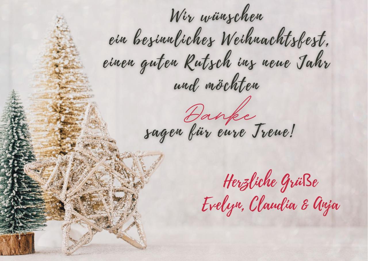 Weihnachtswünsche