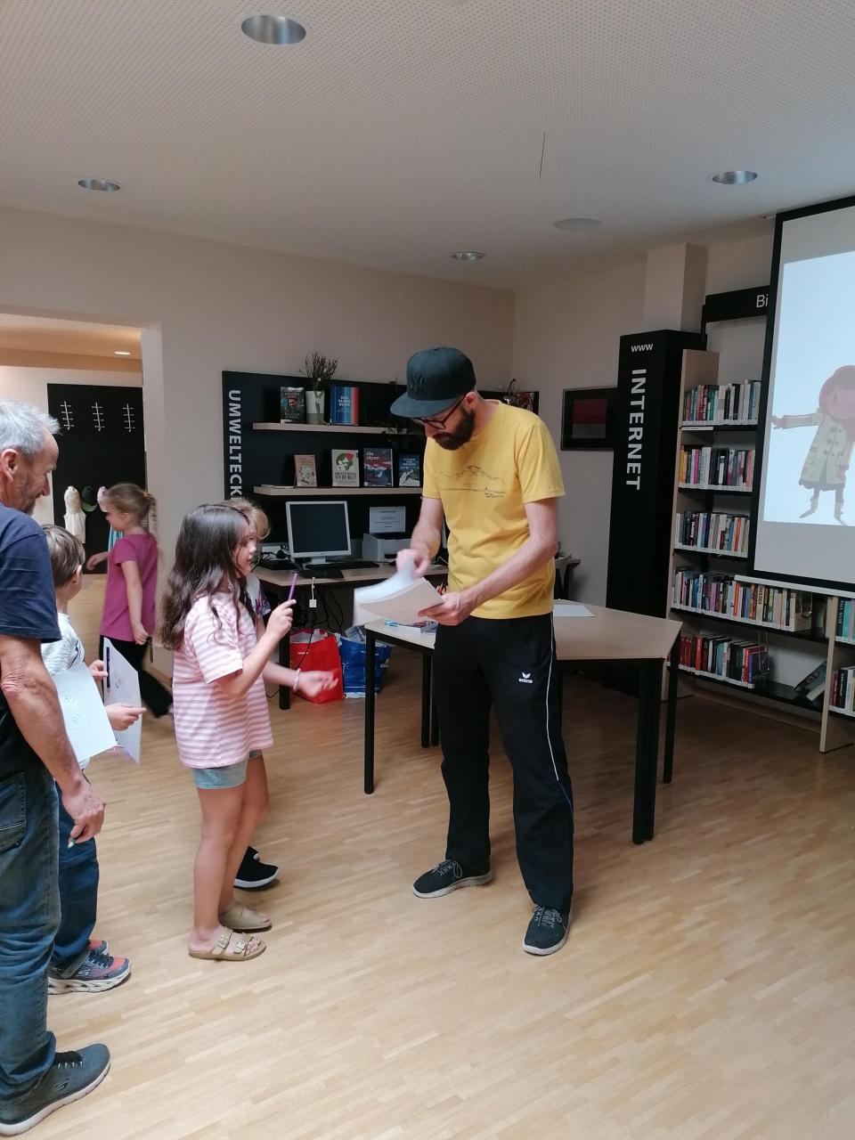 Interaktive Kinderbuch Lesung mit Franz Zwerschina