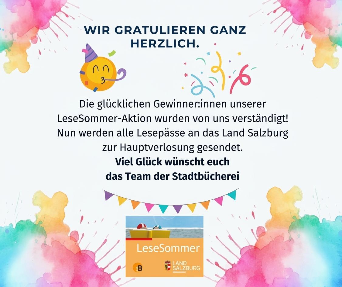 Lese Sommer Gewinner