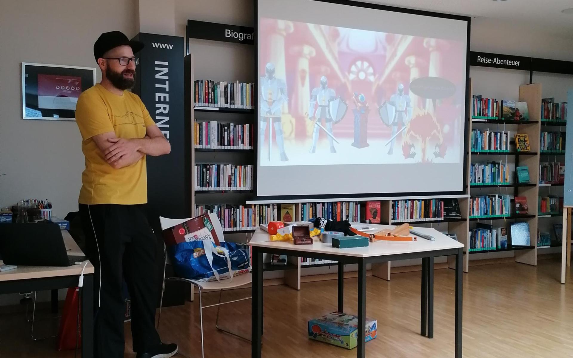 Die große Escape Game Premiere mit Gamemaster Franz Zwerschina