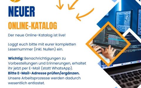 Neuer Online-Katalog
